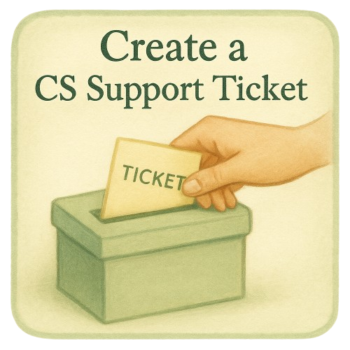 Create Support Ticket